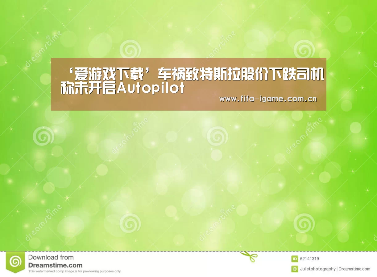 ‘爱游戏下载’车祸致特斯拉股价下跌司机称未开启Autopilot(图4) 爱游戏app